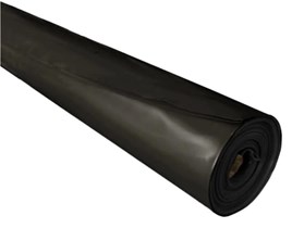 Builders Film/Plastic - High Impact - Black - 2m x 50m x 200um