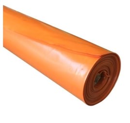 Builders Film/Plastic - High Impact - Super Orange - 4m x 25m x 300um